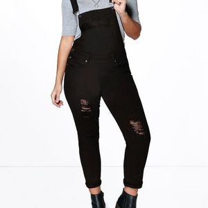 Boohoo Plus Denim Overalls